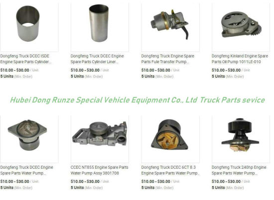 Dongfeng Truck Parts (Truck Engine Parts)