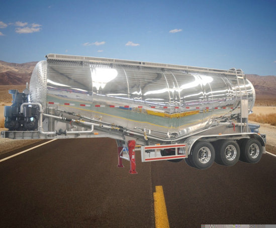 Wholesale Customizing Aluminum Alloy Bulk Cement Tanker (Transport