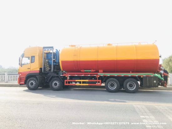 Shacman H3000 Jet VAC Tankers Supersucker Combined Vacuum Jetting Tanker Trucks (Vacuum Jetting Flushing combination truck)