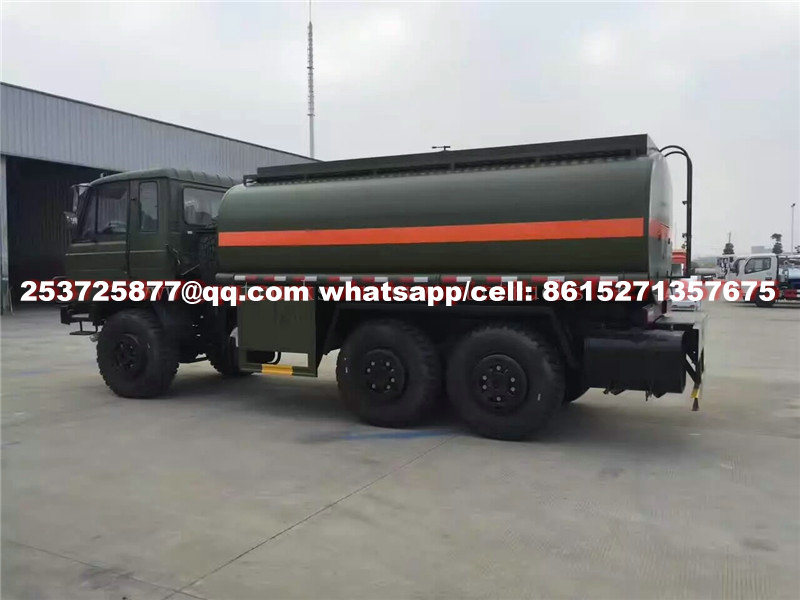 All Wheel Drive Computer Refueling Vehicle off Road Awd 6X6 for Military Fuel Oil Petrol Diesel Delivery with Fuel Bowser