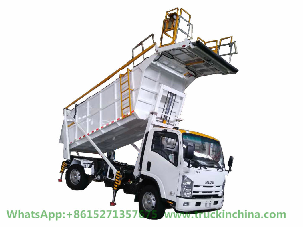 Airport Aircraft Garbage Collector Waste Receiving Vehicle (ISUZU JMC)