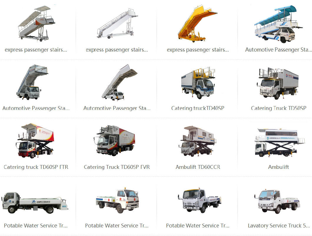 Aircraft Lavatory and Water Trucks (Industrial Man Lifts Water Tank Volume 3000L -5000L)