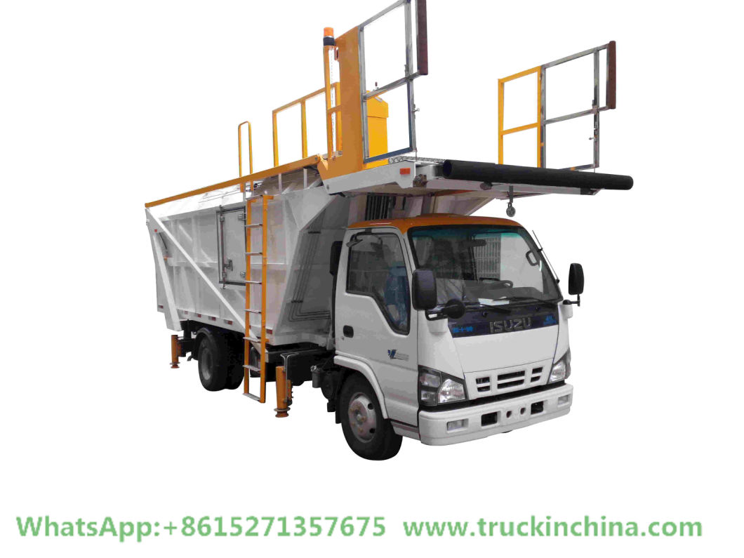 Airport Aircraft Garbage Collector Waste Receiving Vehicle (ISUZU JMC)