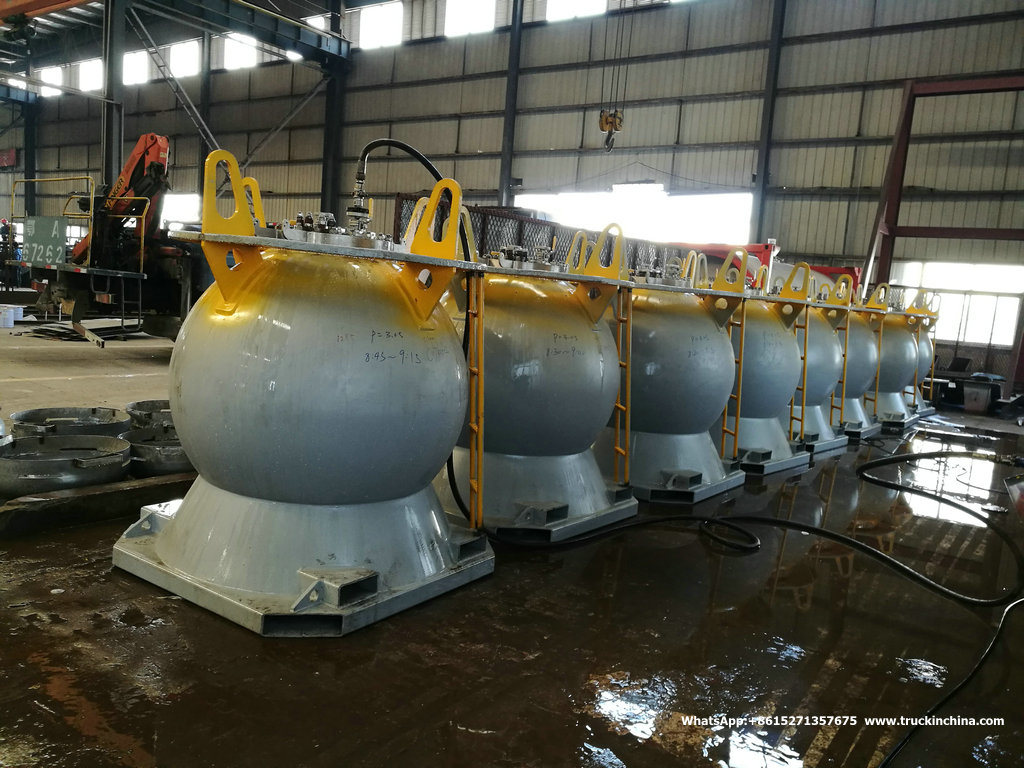 Stainless Steel Spherical T22 Portable Tank 1.6cbm 316L (T22 ISOTANK Portable Pressure Vessel)