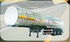 Isolated Tanker Trailer for Carrying Asphalt in Hot Emulsion Molten Sulfur (3 BPW Axles)