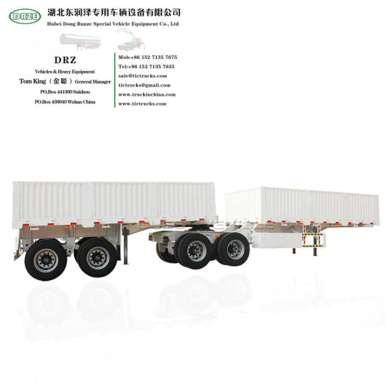 Customized 4 -6 Axles Double Dolly Full Trailer with 5th Wheels (Interlink Trailer Combination 2 Trailers)