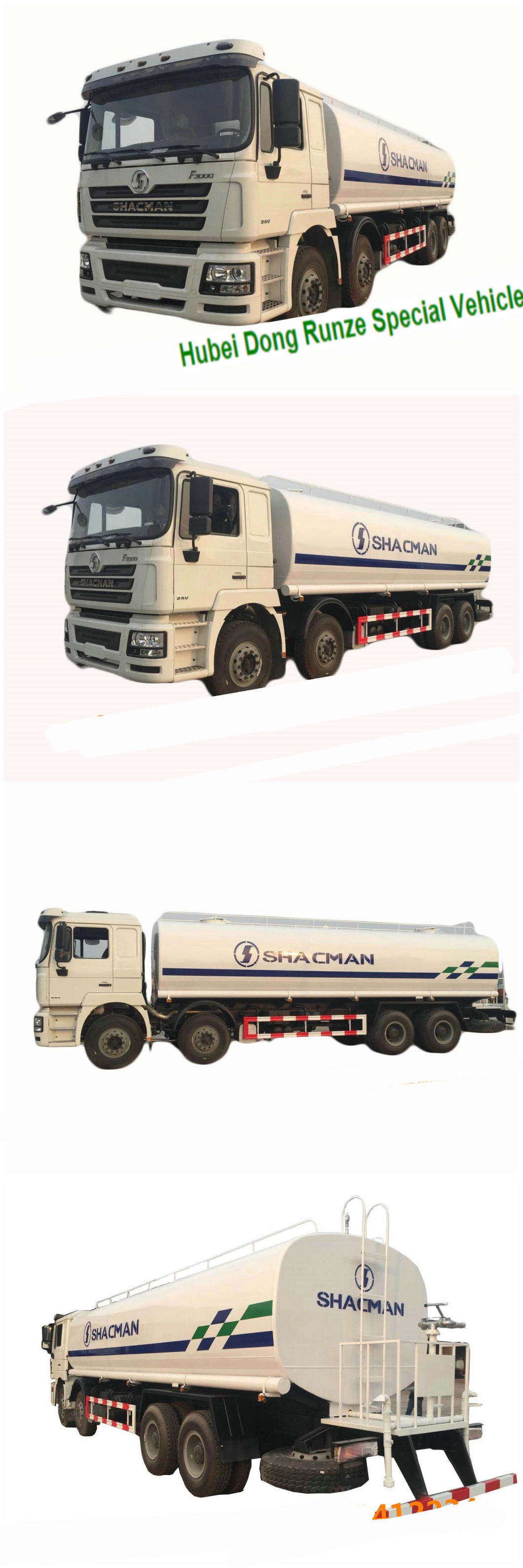 Shacman Water Bowser Sprinkler Truck 5000 Gallon (20000 Liters 8X4 Water Tank Truck)