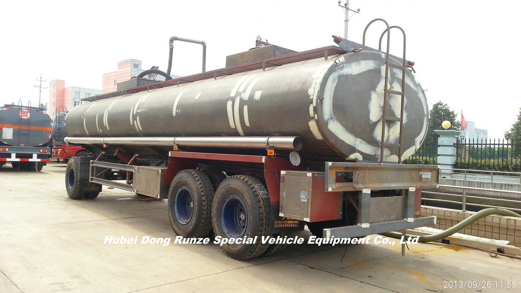 Oil Tank Full Trailer (Customizing 2-3-4 Axles Dolly Tanker 10CBM -30CBM)