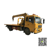 Flat Bed Wrecker with Loading Crane for Car Recovery on Road (5T -6T Crane Car carrier)