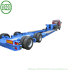 50 Ton Gooseneck 2 Axle Lowboy Hydraulic Suspension Modular Low Bed Truck Trailer