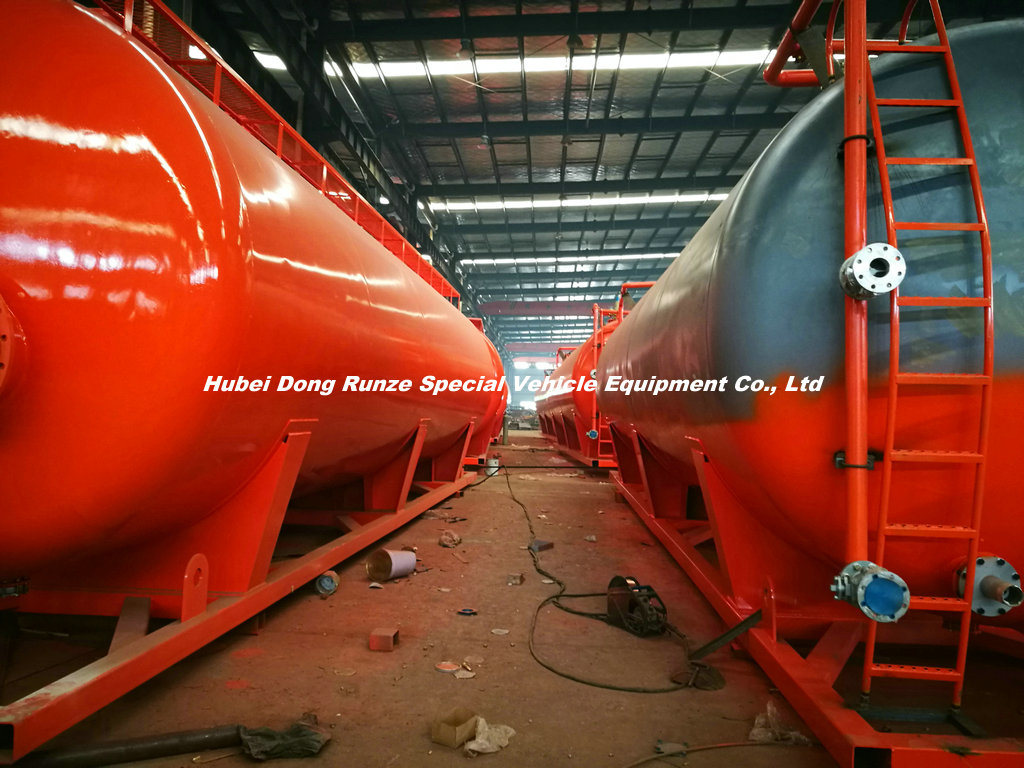 Hydrochloric Acid Storage Tank for Oilfield Chemical Liquid 60cbm HCl