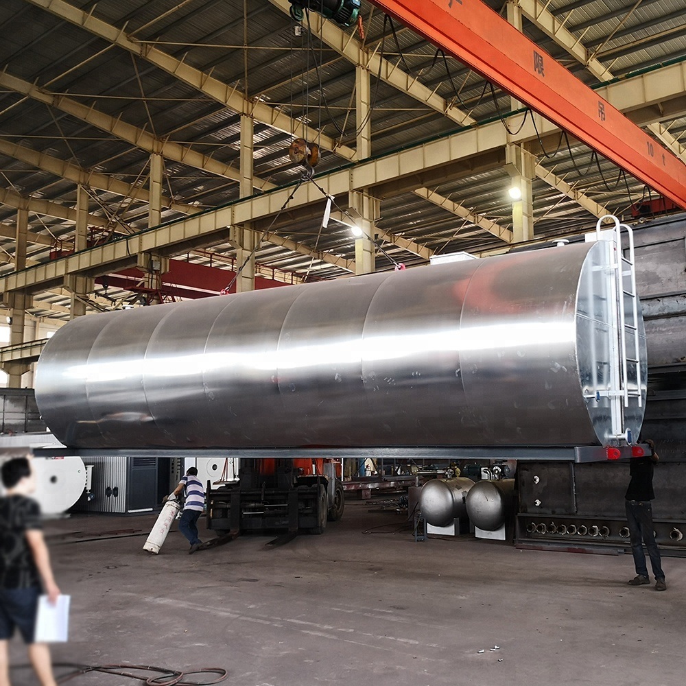 Oil Fired Heats Asphalt Tank, Bitumen Tank (Storage Capacity 34CBM-100CBM Skid with 2 Burners for Hot Liquid Asphalt)