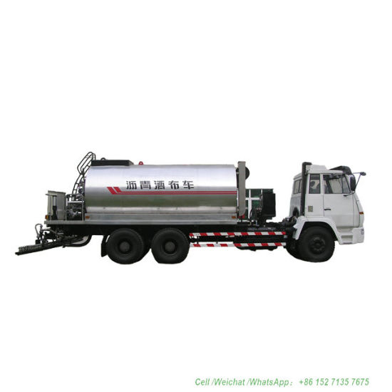 Shacman Asphalt Distributor 12t (Intelligent Asphalt Distributor Nozzles 30 Nos Asphalt Tank 8000-12000L Insulated Spray Bitumen 4.5 -6 meters))
