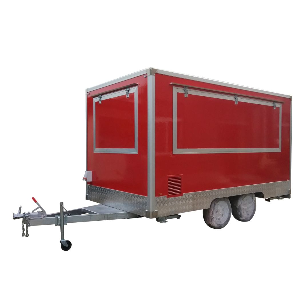Hot Mobile Fast Food Trailer Customising (Burger Vending Trailer, Ice Cream Trailer)