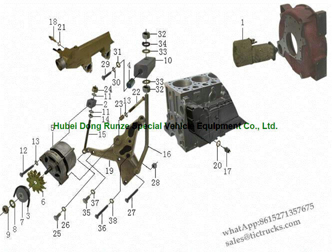 Shacman Truck Parts F2000, F3000, M3000