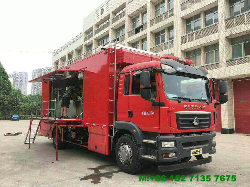 Sitrak Mobile Kitchen (Military Food Cooking Truck)