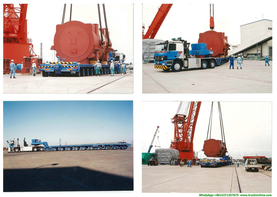 Customized Multifunctional Hydraulic Modular Trailers, Multi Axle Trailer (80T- 250T Intelligent Transportation Equipment)