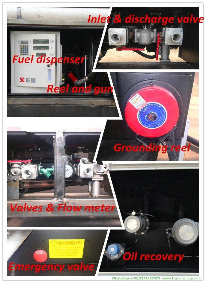 Sinotruck HOWO Fuel Tanker (Mobile Oil Refueling Bowser Truck 30cbm 8000 -10000Gallon)