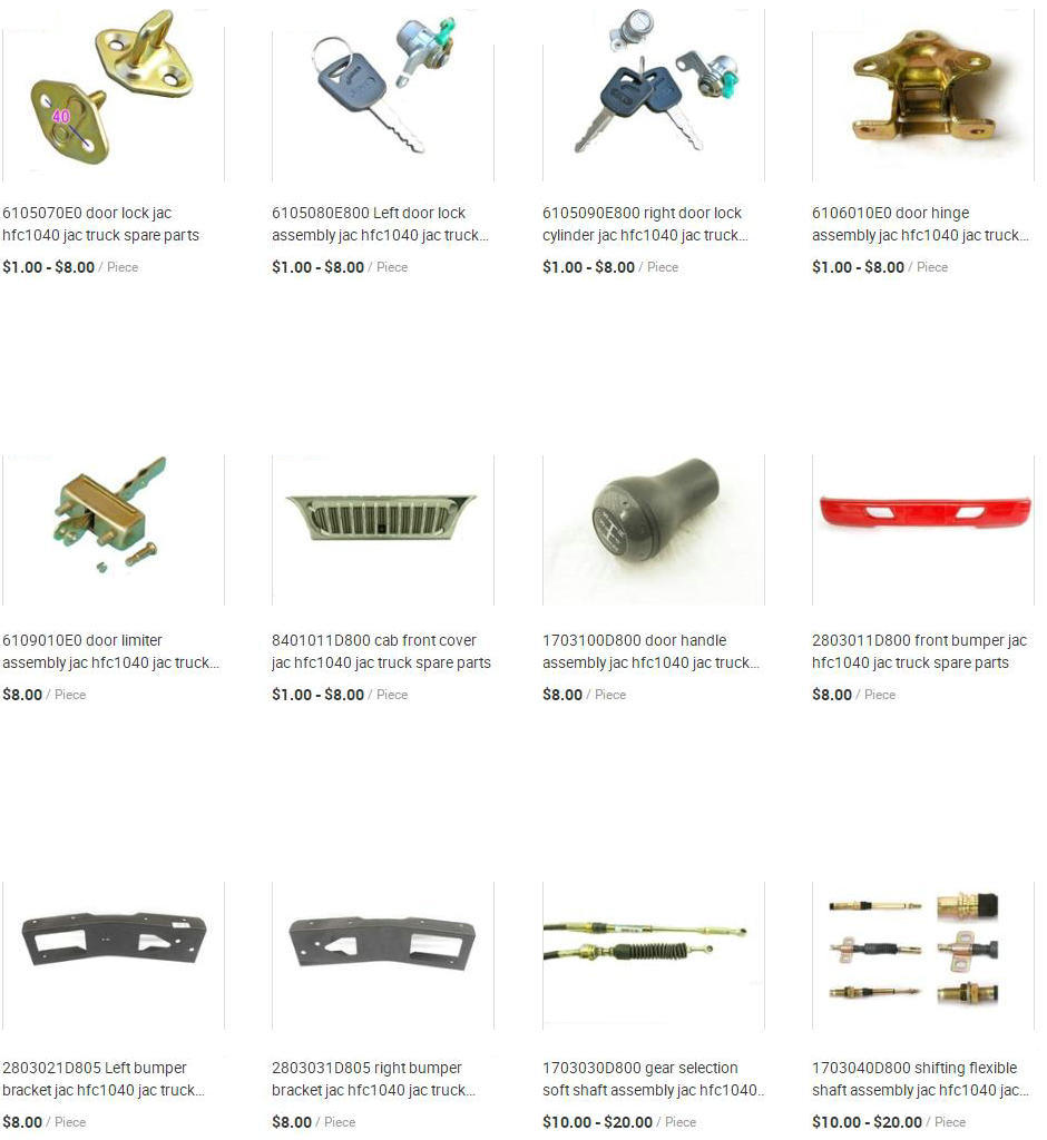 JAC Truck Parts (Cabin assembly)
