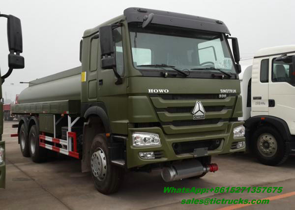 Sinotruck HOWO Road Tanker 10wheels (6X4, 6X6 Mobile Oil Refueling Bowser 20cbm 20 Tons)