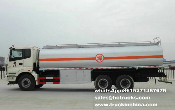 Foton Fuel Tanker (Mobile Oil Refueling Bowser Truck 20cbm LHD, RHD Diesel Delivery Refueling Truck)