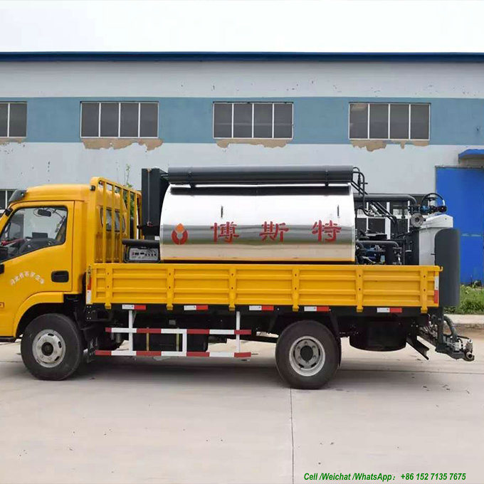 Asphalt Tank SKD for Asphalt Spray Truck (Asphalt Distributor Truck Body Part 4000L, 6000L, 8000L, 10000L Bitumen Distributor Tank)