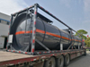 Custermizing Hydrochloric Acid Chemical Liquid Transport ISO Tank Container (Carbon Steel Lined LLDPE corrosion resistance)