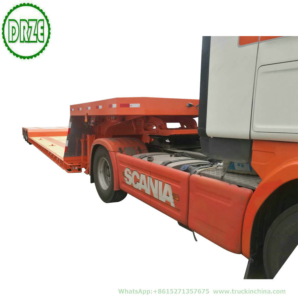 Customied 30t-90t Lowboy Trailer (Drop Deck Widener Extendable Lowbed Trailer)