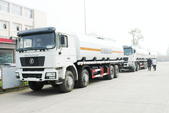 Shacman 8X4 Crude Oil 31t Heavy Fuel Tanker Trucks for Sale