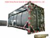 20FT ISO Tank Containers with Pipe Bottom Loading Hydrochloric Acid, Sodium Hypochlorite