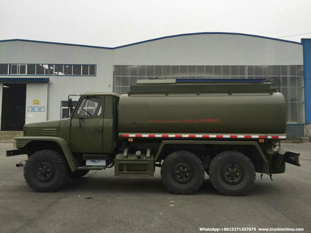 Dongfeng off Road 8000L 6X6 Fuel Tanker Truck for Sales