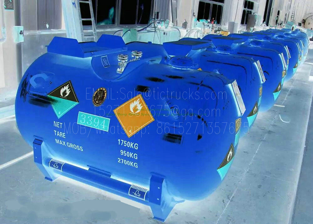 Alky Portable Tank T21 Tank Capacity 1750L Un3394 (C6H15Al Portable Tank Container)