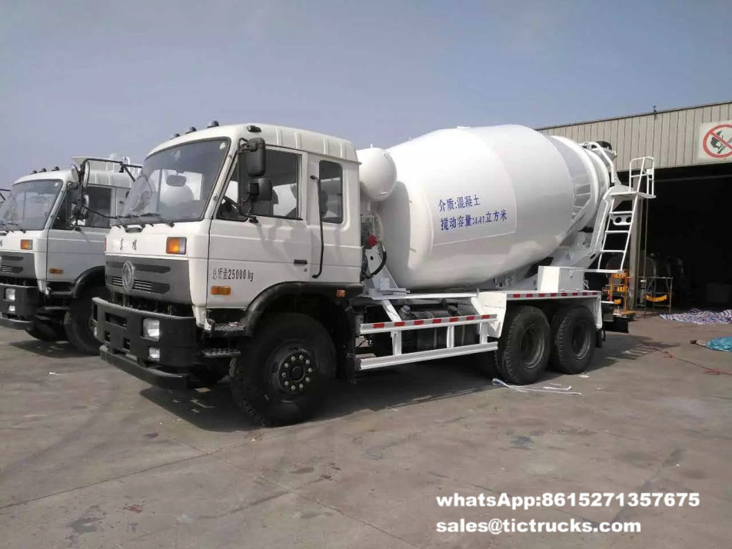 Transit Mixer Tank Truck Mounted with 10m3-18m3 Mixer Drum Right Hand Drive Optional