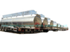 Aluminum Alloy Tanker Trailer 40kl for Diesel, Oil, Gasoline, Kerosene Road Transport with 3 BPW Axles