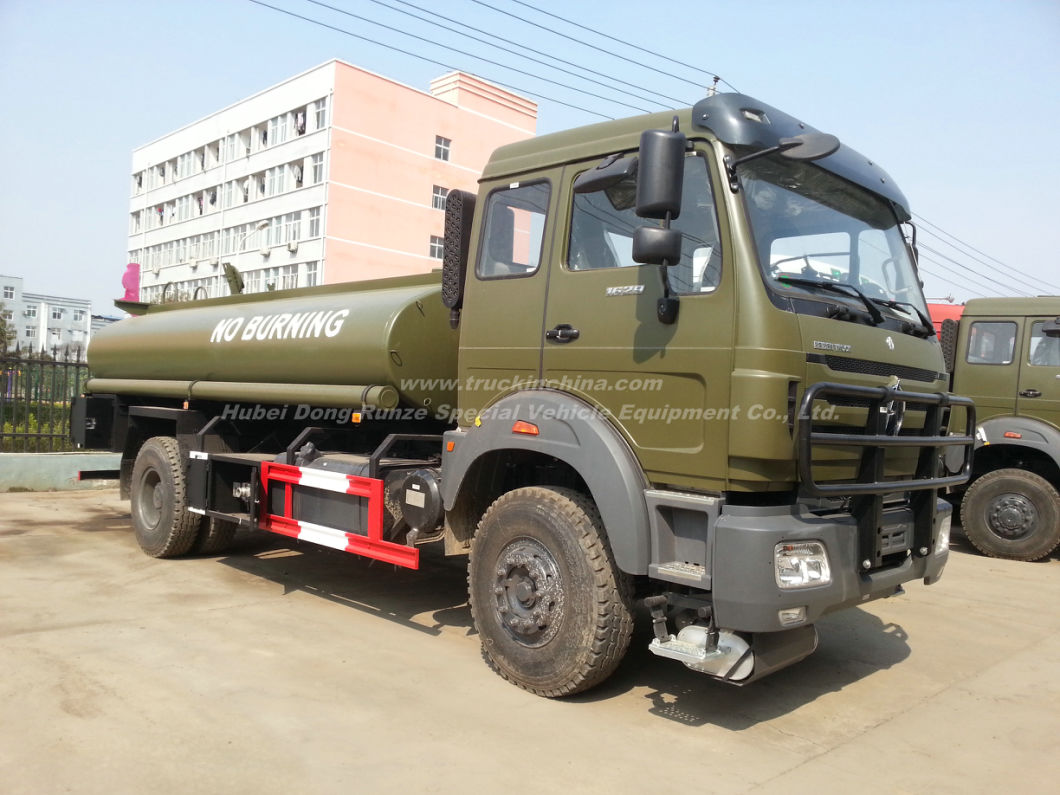 Beiben Trucks 1629 Fuel Bowser (Road Tanker) All Wheel Drive 4X2.4*4. LHD. Rhd for Petroleum Oil, Gasoline, Petrol, Diesel Transport with Oil Pump