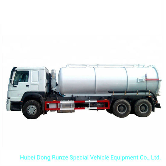 Wholesale Sinotruk Howo Wheels Vac Tanker Sewage Sludge Truck With L L Septic Tank