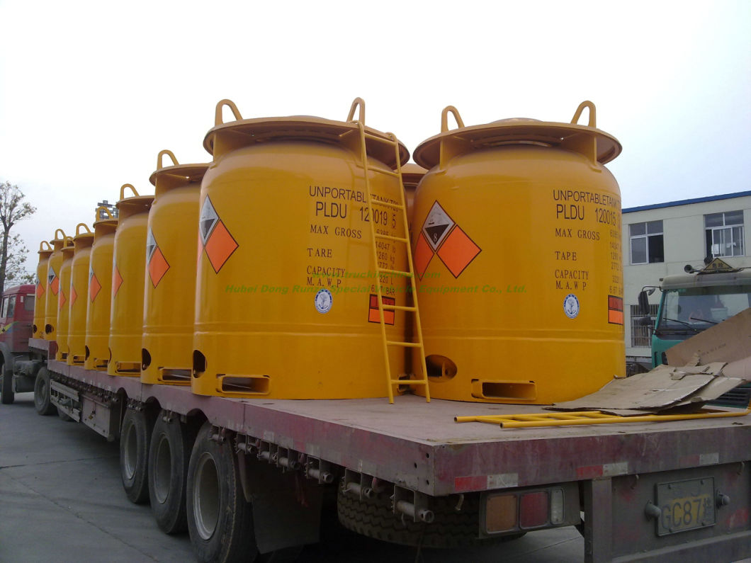 T20 Cl4ti Portable Tank Container Un1838, Liquid Silicon Tetrachloride (Medium Bulk Containers)