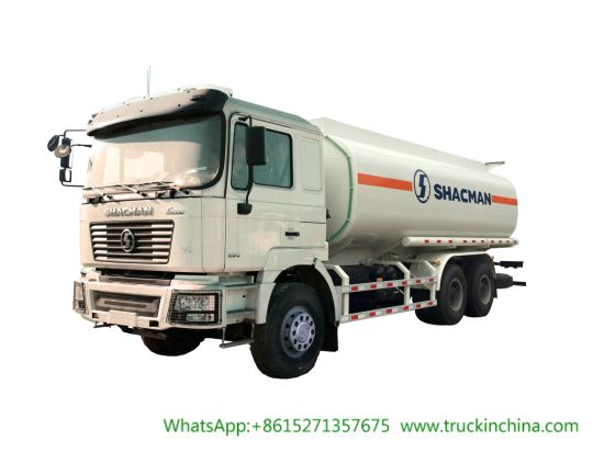 Shacman Fuel Tanker Trucks 15000L F2000 with Oil Bowser Pump and Refueling Reel Fuel Dispenser