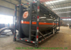 316 Stainless Steel ISO Tank Container 20 FT for Hazardous Liquids Road Transport