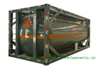 316 Stainless Steel ISO Tank Container 20 FT for Hazardous Liquids Road Transport
