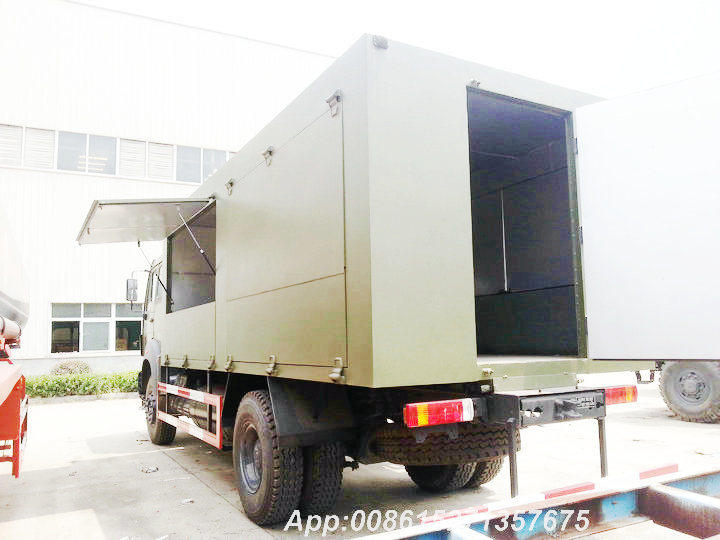 HOWO Mobile Workshop 6X6 off Road Service Trucks Customizing