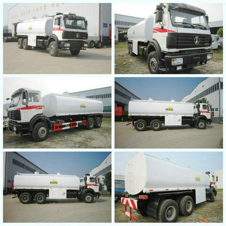 North Benz / Beiben off Road Tanker /18000- 22000 Liters Oil Tank Truck