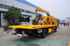 Wrecker Truck Mounted with Crane for Road Recovery Sevice Tow 5 Ton