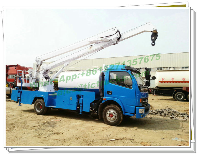 Dongfeng 16m Telescopic Aerial Platform Truck Fully Hydraulically Operate 3 Boom Option 4X2.4X4 LHD. Rhd