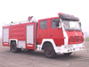 S2000 Shacman Fire Truck Duble Cabin Water Tank 8000L