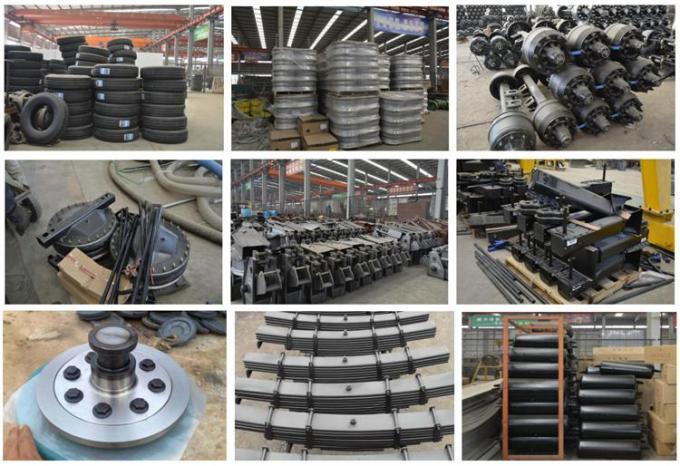 Stainless Steel Tank Trailer 45kl, 48, 000L for Diesel, Oil, Gasoline, Kerosene Transport with 3 Axles