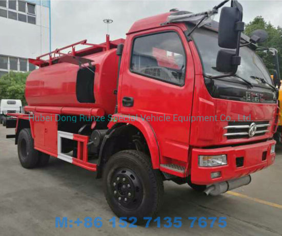 Dongfeng 4X4 Offroad Fuel Bowser for Express Refueling Fuel Diesel with Oil Tank 5000 Liters