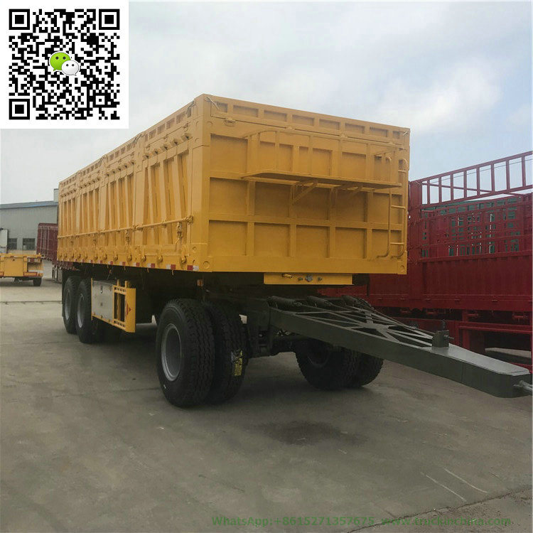 Full Cargo Trailer 3axles Dolly Lorry
