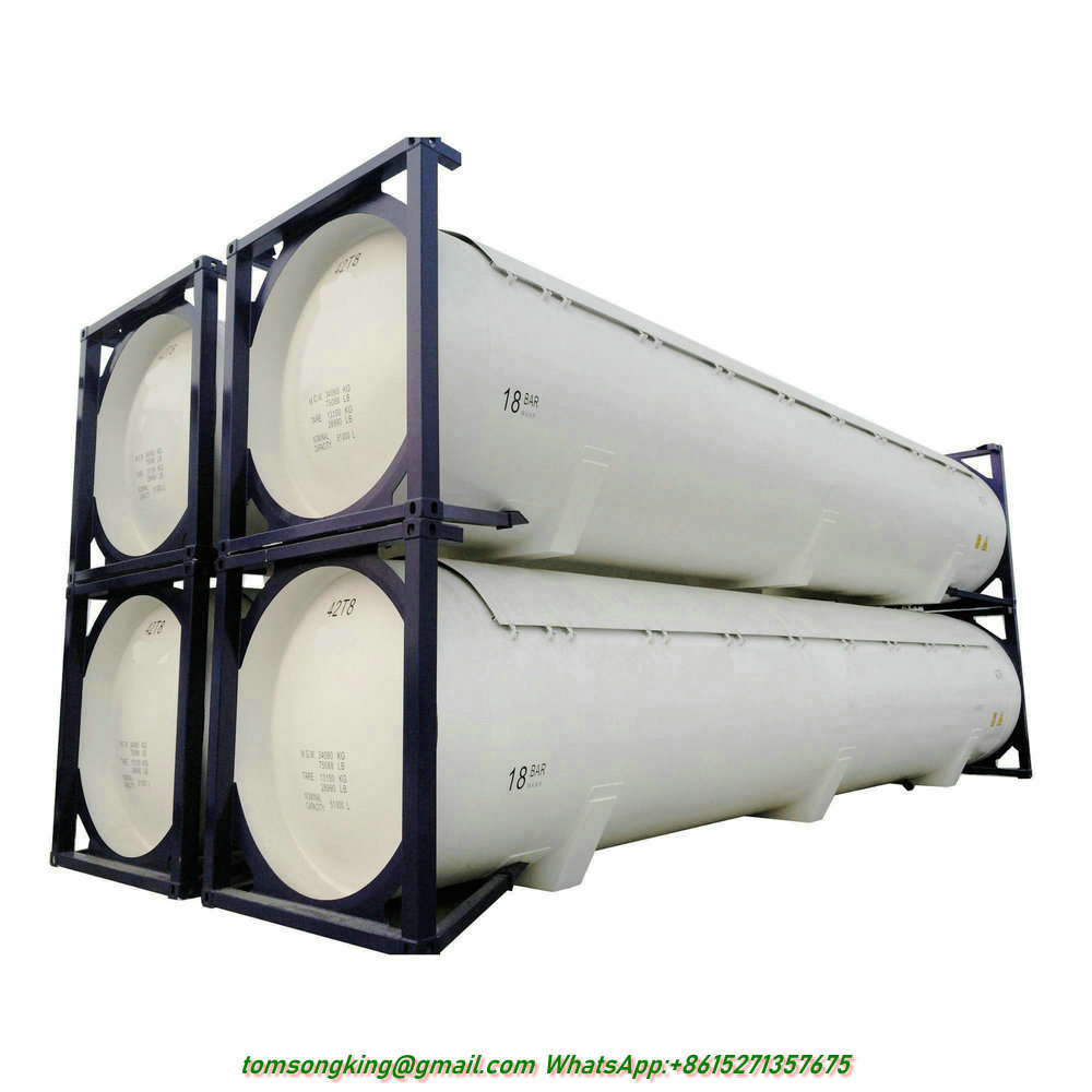 Anhydrous Liquid Ammonia Isotank Nh3 ISO Tank Container 20FT 24000L