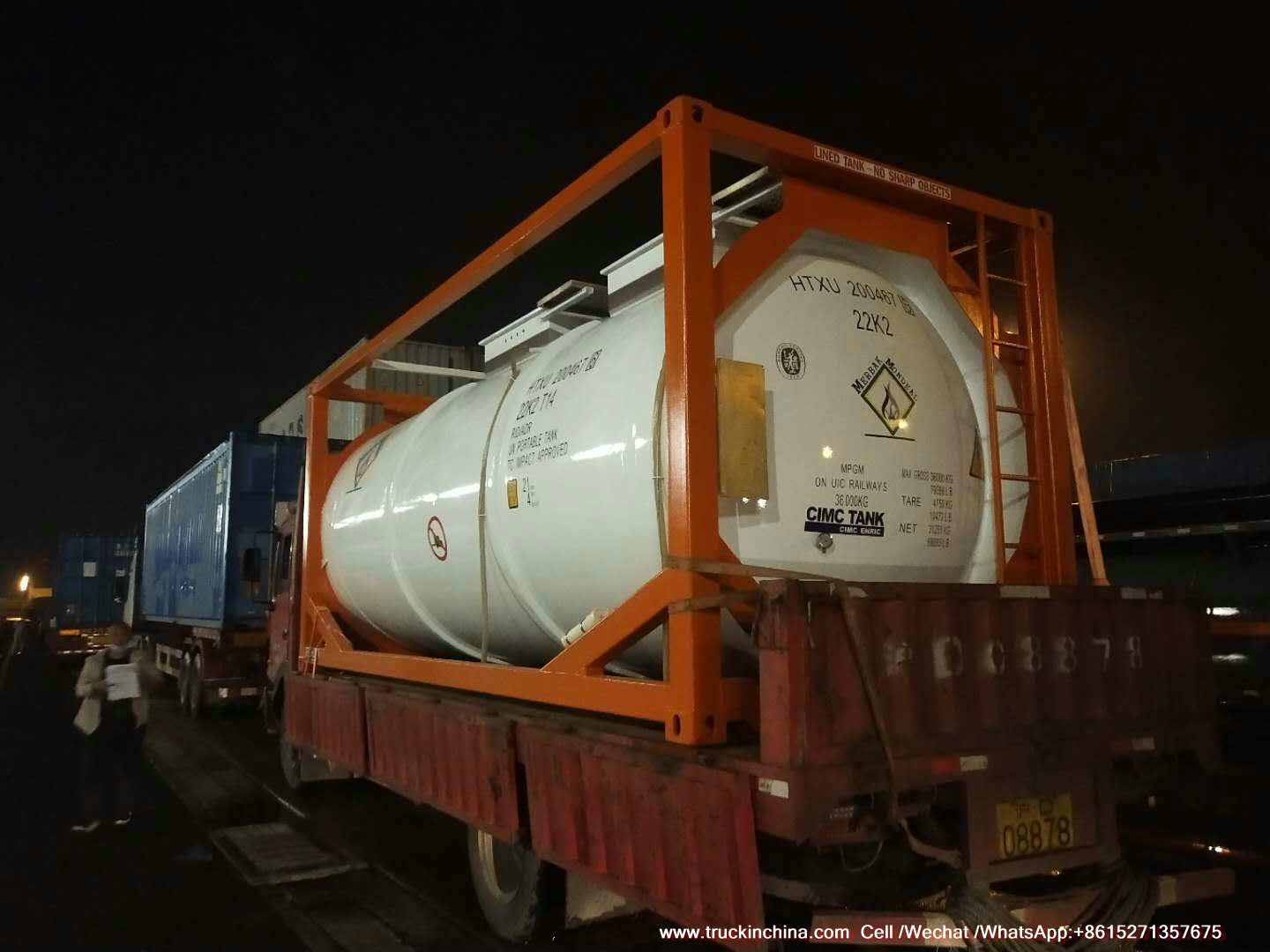 T14 isotank container offshore lined tank UN1789 UN1790 acid tank (2)_1